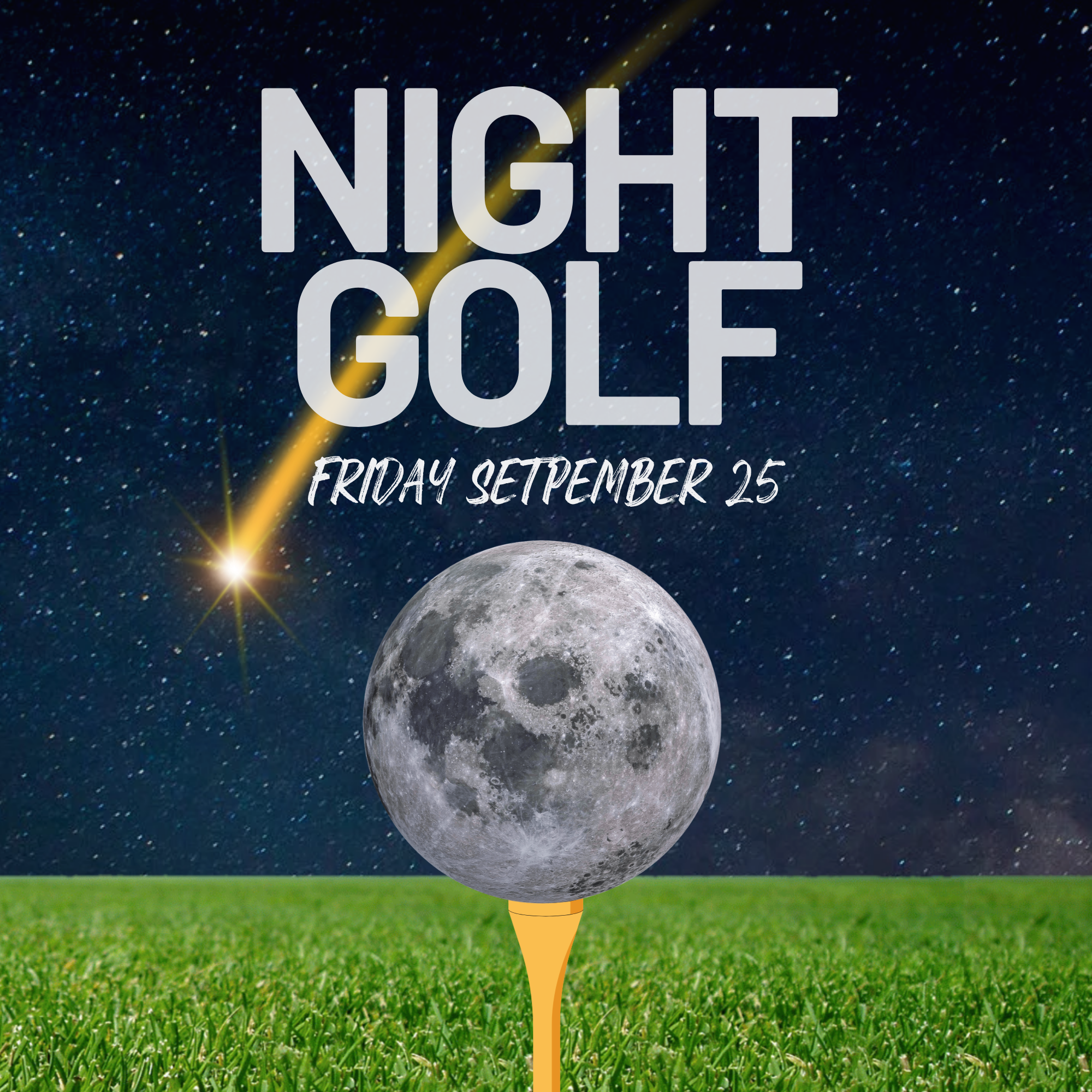 NIGHT GOLF (September 25) - Group of 4